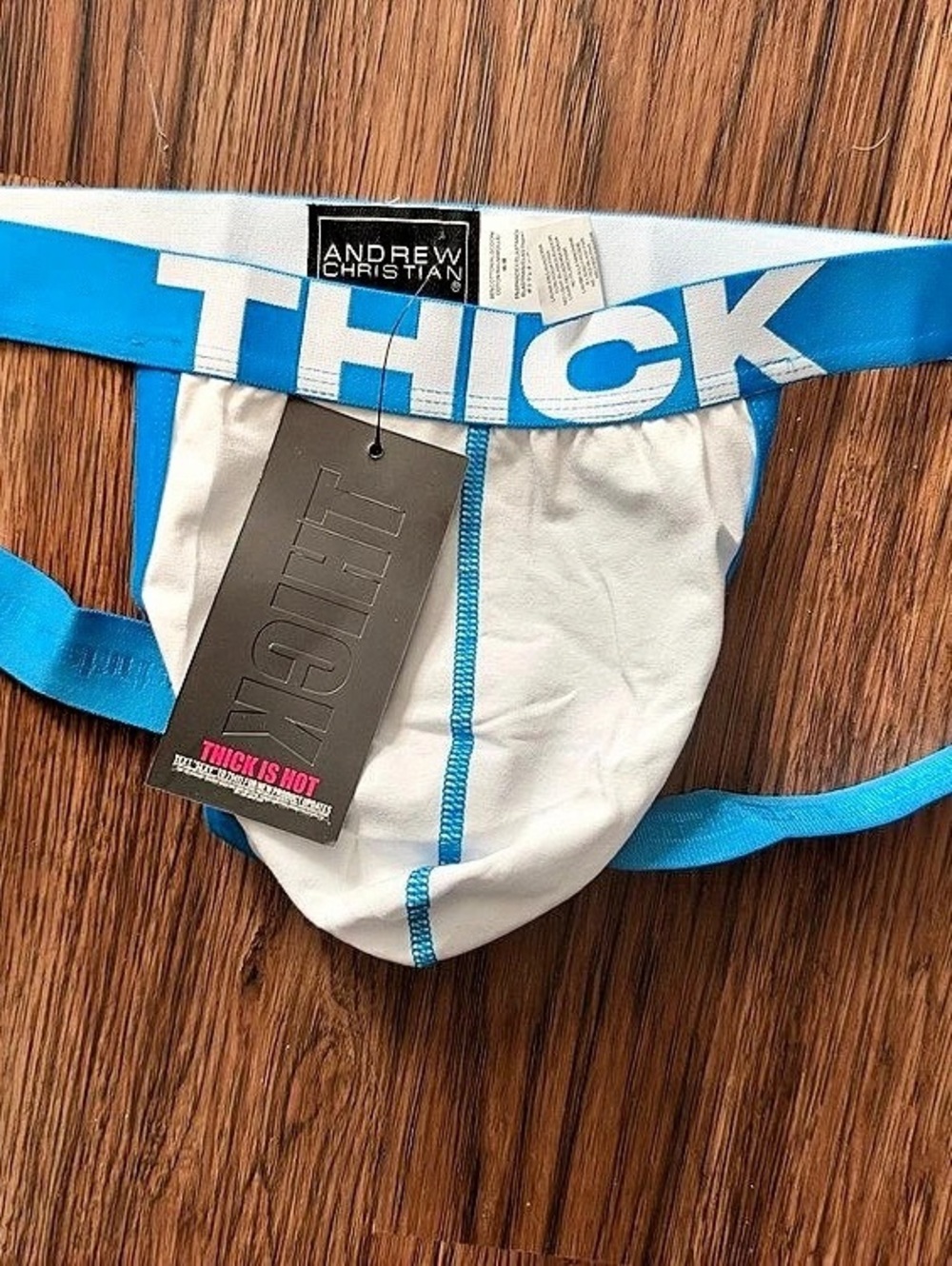 AUTHENTIC Andrew Christian THICK Jockstrap WITH TAGS!
